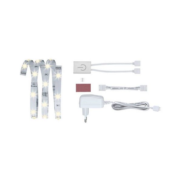 Produktbild: Paulmann YourLED ECO Comfort 70954 LED-Streifen-Komplettset mit Stecker 12 V 1 m Warmwei&szlig; 1 St.