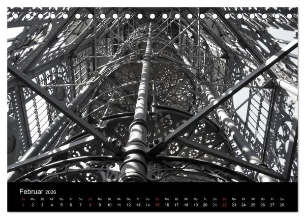 Produktbild: Der Gusseiserne Turm zu L&ouml;bau (Tischkalender 2026 DIN A5 quer), CALVENDO Monatskalender