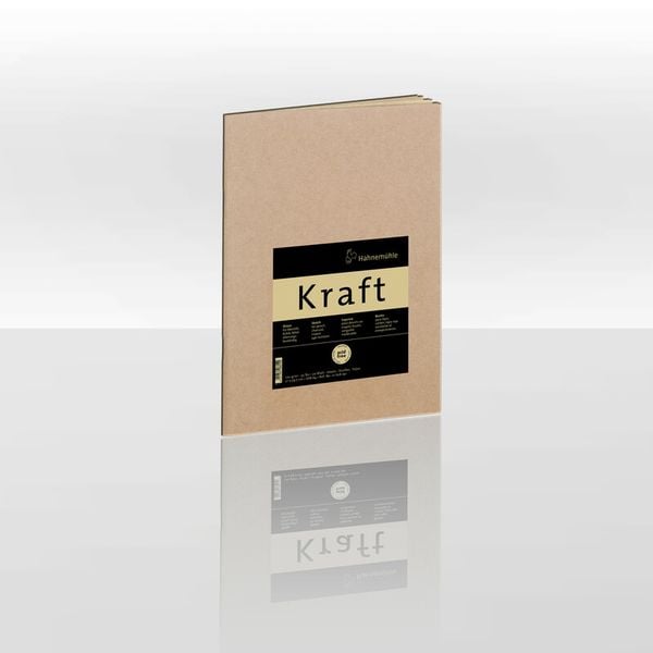 Produktbild: Hahnem&uuml;hle Papier Kraftpapier Skizzenheft, DIN A 4, 120 g/m&sup2;