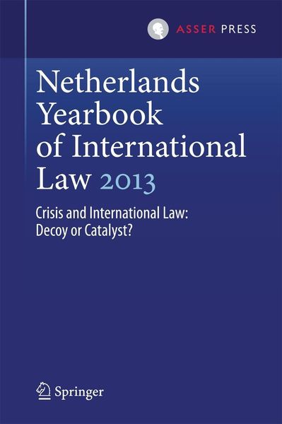 Produktbild: Netherlands Yearbook of International Law 2013