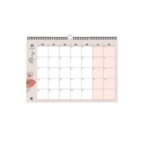Produktbild: Kalender 2023, "leaves lineart"