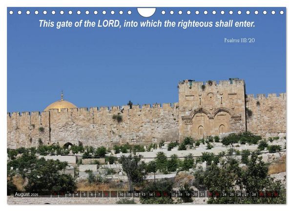 Produktbild: ISRAEL (Wall Calendar 2026 DIN A4 landscape), CALVENDO 12 Month Wall Calendar