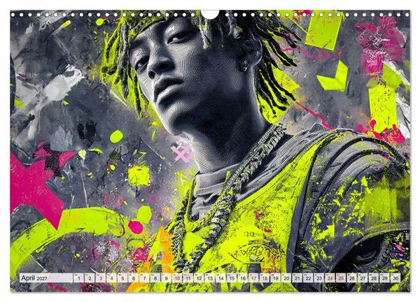 Produktbild: City Beats - Graffiti Dreams (Wandkalender 2027 DIN A3 quer), CALVENDO Monatskalender