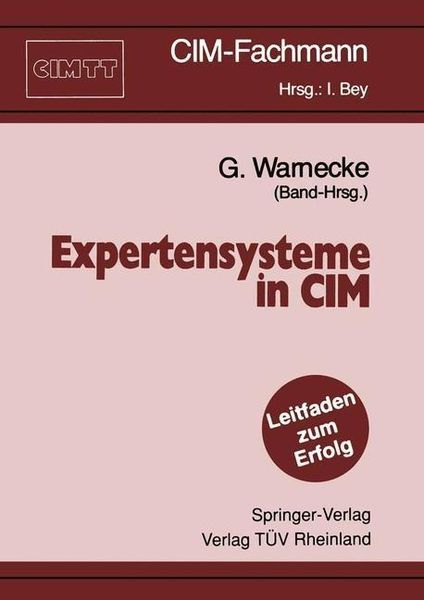 Produktbild: Expertensysteme in CIM