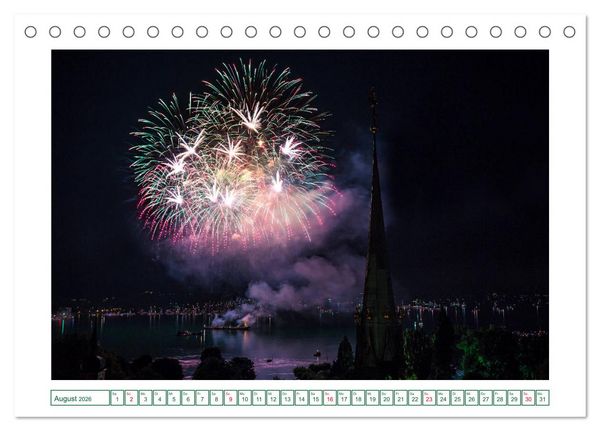 Produktbild: Konstanz - die gr&ouml;&szlig;te Stadt am Bodensee (Tischkalender 2026 DIN A5 quer), CALVENDO Monatskalender