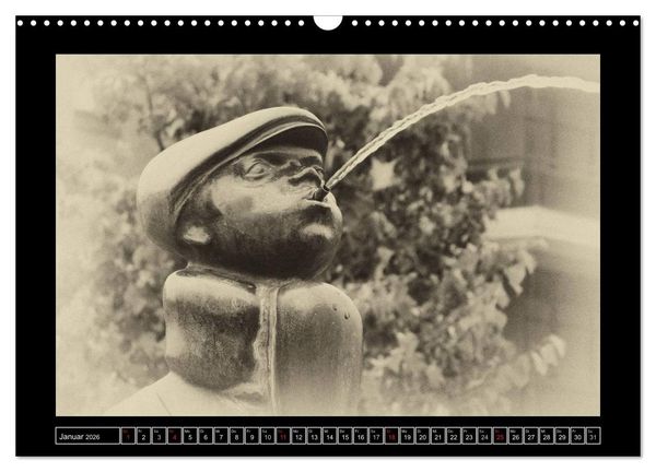 Produktbild: Klever Ansichten wie anno dazumal (Wandkalender 2026 DIN A3 quer), CALVENDO Monatskalender