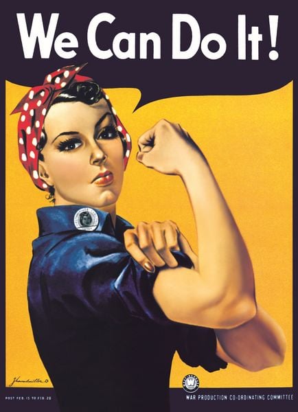 Produktbild: Puzzle 1000 Teile - Rosie the Riveter