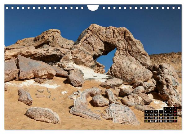 Produktbild: &Auml;gypten &ndash; westliche W&uuml;sten (Wandkalender 2026 DIN A4 quer), CALVENDO Monatskalender