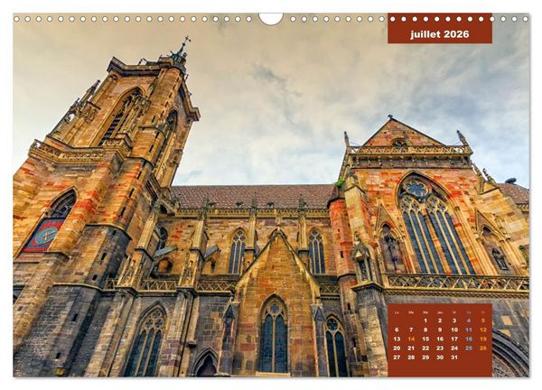 Produktbild: Colmar en Couleurs (Calendrier mural 2026 DIN A3 vertical), CALVENDO calendrier mensuel