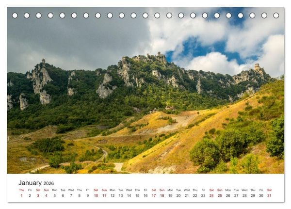Produktbild: San Marino The oldest Republic in the world (Desk Calendar 2026 DIN A5 landscape), CALVENDO 12 Month DeskCalendar