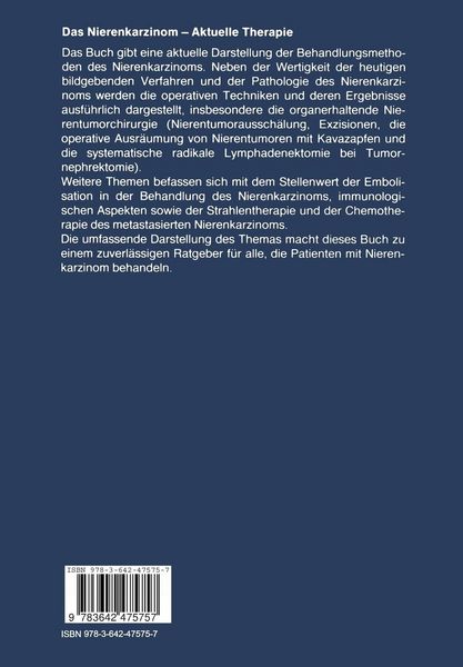 Produktbild: Das Nierenkarzinom