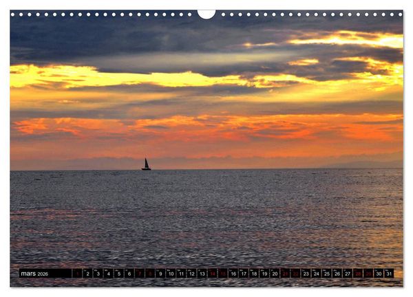Produktbild: Un oc&eacute;an de lumi&egrave;re (Calendrier mural 2026 DIN A3 vertical), CALVENDO calendrier mensuel
