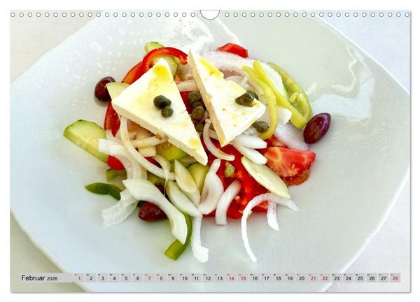 Produktbild: Griechisch Lecker (Wandkalender 2026 DIN A3 quer), CALVENDO Monatskalender