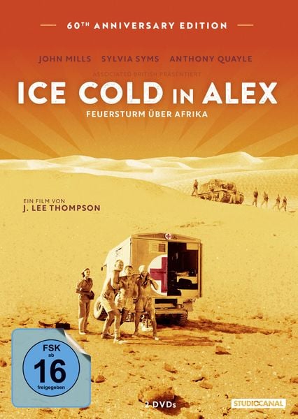 Produktbild: Ice Cold in Alex - Feuersturm &uuml;ber Afrika - Digital Remastered [2 DVDs]