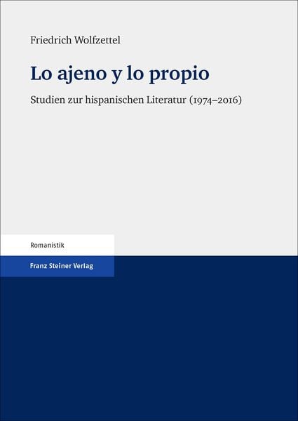 Produktbild: Lo ajeno y lo propio