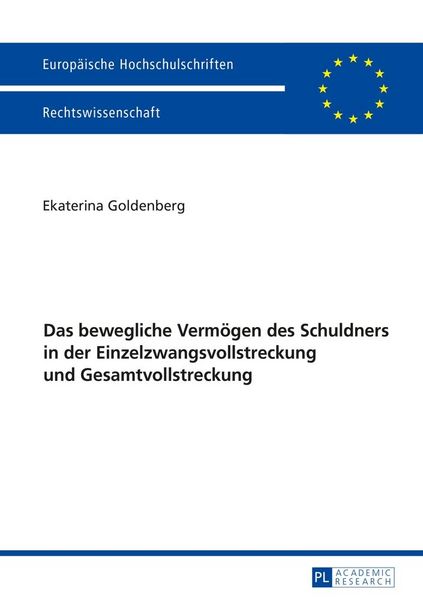 Produktbild: Das bewegliche Verm&ouml;gen des Schuldners in der Einzelzwangsvollstreckung und Gesamtvollstreckung