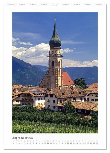 Produktbild: S&uuml;dtirol - Ein Erlebnis f&uuml;r das Auge (Wandkalender 2026 DIN A2 hoch), CALVENDO Monatskalender