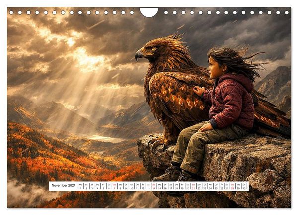 Produktbild: Wilde Geborgenheit (Wandkalender 2027 DIN A4 quer), CALVENDO Monatskalender