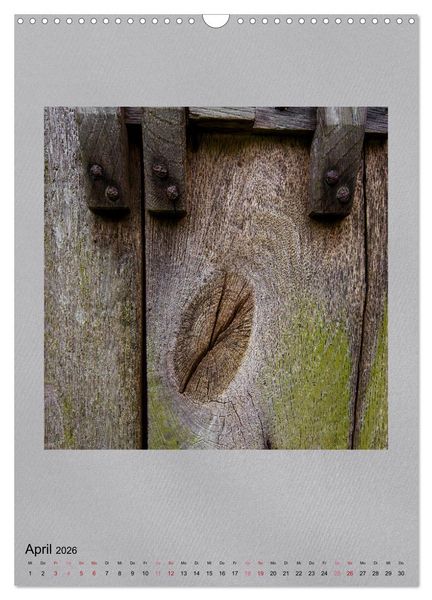 Produktbild: Holz in alten Verbindungen (Wandkalender 2026 DIN A3 hoch), CALVENDO Monatskalender