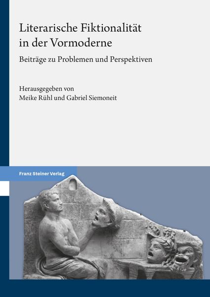 Produktbild: Literarische Fiktionalit&auml;t in der Vormoderne