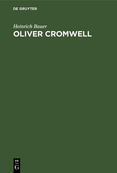 Produktbild: Oliver Cromwell