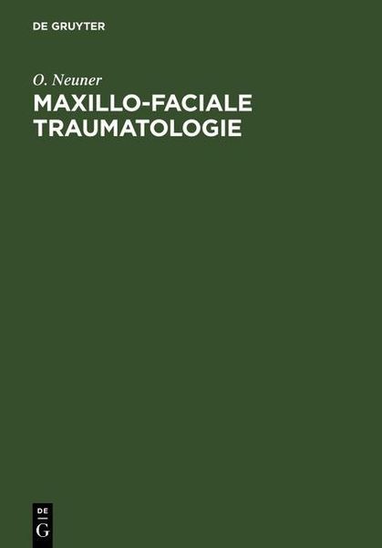 Produktbild: Maxillo-faciale Traumatologie