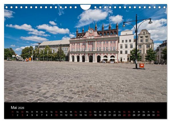 Produktbild: Rostock (Wandkalender 2026 DIN A4 quer), CALVENDO Monatskalender