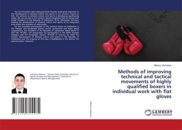 Produktbild: Methods of improving technical and tactical movements of highly qualified boxers in individual work with flat gloves