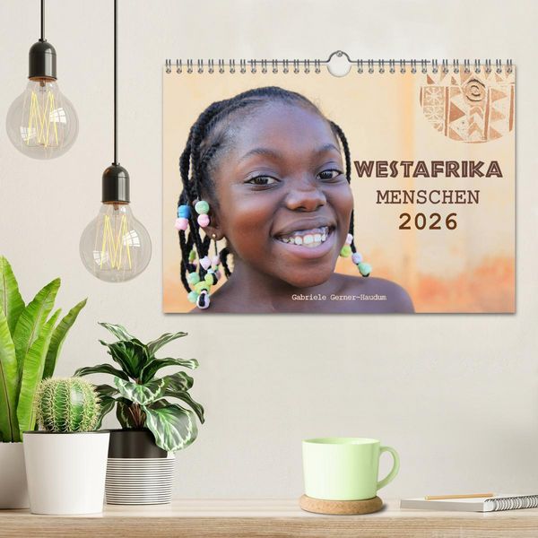 Produktbild: Westafrika Menschen 2026 (Wandkalender 2026 DIN A4 quer), CALVENDO Monatskalender