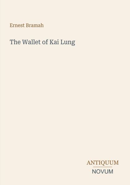 Produktbild: The Wallet of Kai Lung