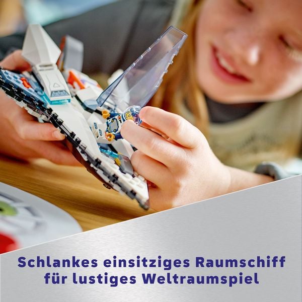 Produktbild: LEGO City 60430 Raumschiff, Weltraum-Spielzeug mit Space Shuttle