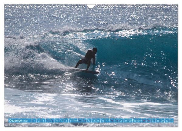 Produktbild: Hawaii&acute;s Surfer (Wandkalender 2027 DIN A3 quer), CALVENDO Monatskalender