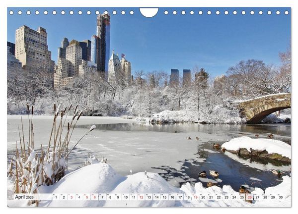 Produktbild: Winter. Zauberhafte Schneelandschaften (Wandkalender 2026 DIN A4 quer), CALVENDO Monatskalender