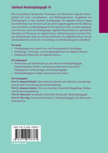 Produktbild: Jahrbuch Medienp&auml;dagogik 14