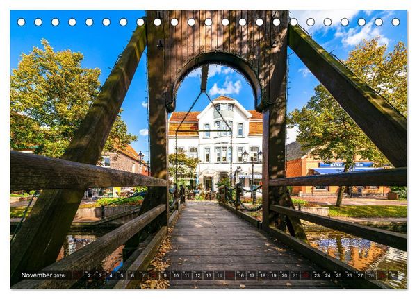Produktbild: Papenburg - Venedig des Nordens (Tischkalender 2026 DIN A5 quer), CALVENDO Monatskalender