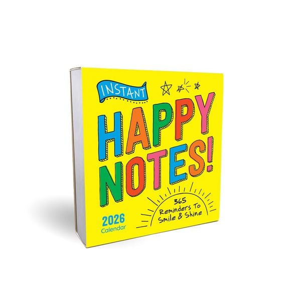 Produktbild: 2026 Instant Happy Notes Boxed Calendar