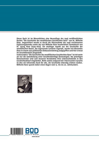 Produktbild: Die Geschichte des westf&auml;lischen Geschlechtes Rave