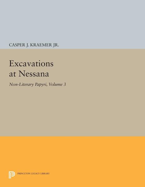 Produktbild: Excavations at Nessana, Volume 3