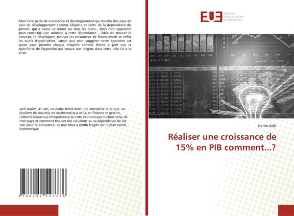 Produktbild: R&eacute;aliser une croissance de 15% en PIB comment...?
