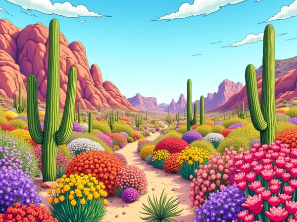 Produktbild: CALVENDO Puzzle Super Bloom in der kalifornischen W&uuml;ste | 1000 Teile Lege-Gr&ouml;&szlig;e 64x48cm Foto-Puzzle f&uuml;r gl&uuml;ckliche Stunden