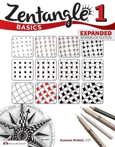 Zentangle Basics, Expanded Workbook Edition, Taschenbuch von Suzanne McNeill, Pan macmillan Ltd., 9781574219043