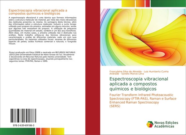 Produktbild: Espectroscopia vibracional aplicada a compostos qu&iacute;micos e biol&oacute;gicos