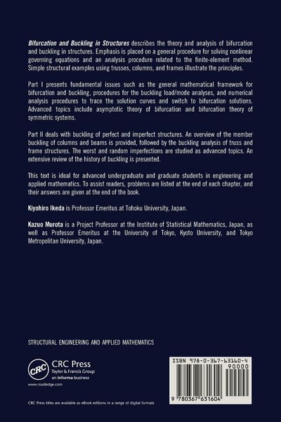Produktbild: Bifurcation and Buckling in Structures
