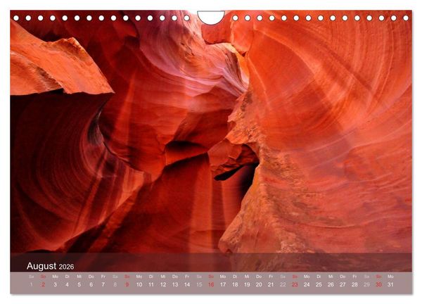 Produktbild: Der Antelope Canyon (Wandkalender 2026 DIN A4 quer), CALVENDO Monatskalender