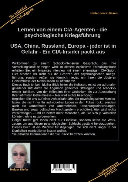Produktbild: Lernen von einem CIA-Agenten - die psychologische Kriegsf&uuml;hrung
