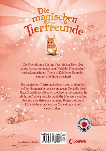 Produktbild: Die magischen Tierfreunde (Band 2) - Rettung f&uuml;r Mia Mauseohr