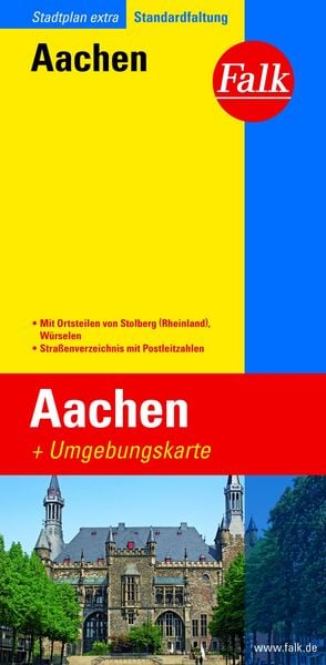 Produktbild: Falk Stadtplan Extra Aachen 1:19.500