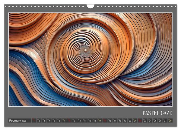 Produktbild: Fantasy in shape and color (Wall Calendar 2026 DIN A3 landscape), CALVENDO 12 Month Wall Calendar