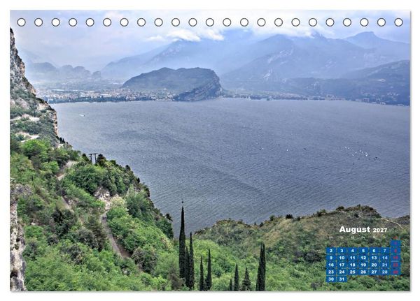Produktbild: Riva del Garda - Perle des Gardasees (Tischkalender 2027 DIN A5 quer), CALVENDO Monatskalender