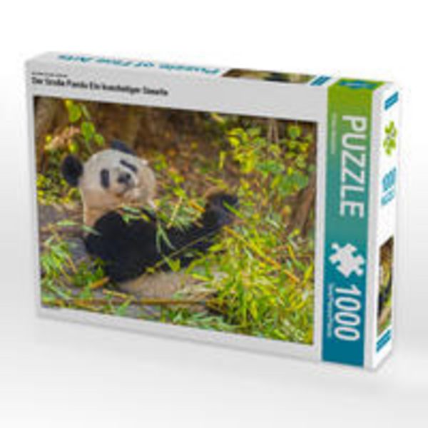 CALVENDO Puzzle Ein Motiv aus dem Kalender Der Große Panda Ein kuscheliger Geselle | 1000 Teile Lege-Größe 64x48cm Foto-Puzzle für glückliche Stunden